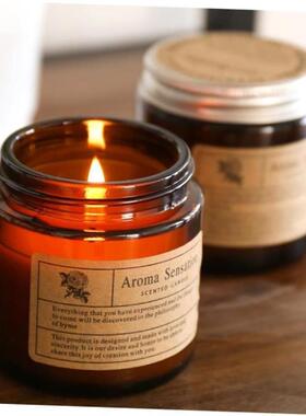 Fragrant Scented Candle glass Jar candles Gifts Fragrance