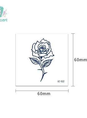 30pcs+Semi+Permanent+Cartoon+Herbal+Tattoo+Stickers+For+Wome