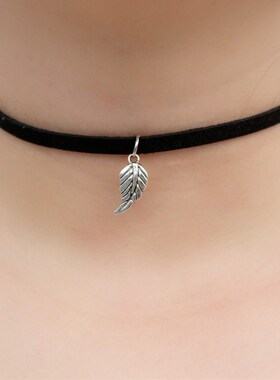 New Vintage Punk Gothic Snowflake Wing Heart Leaf Feather Co