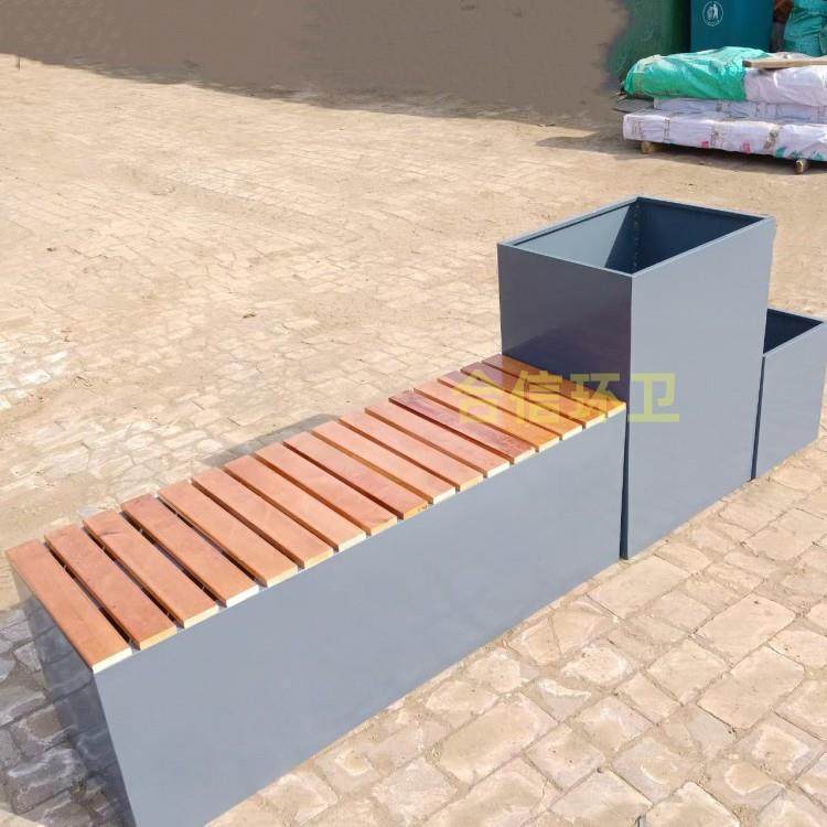 户外铁艺花箱坐凳组合园林家用景观实木座椅街道广场花架长凳厂家,淘宝优惠券,粉丝福利购,淘宝优惠卷