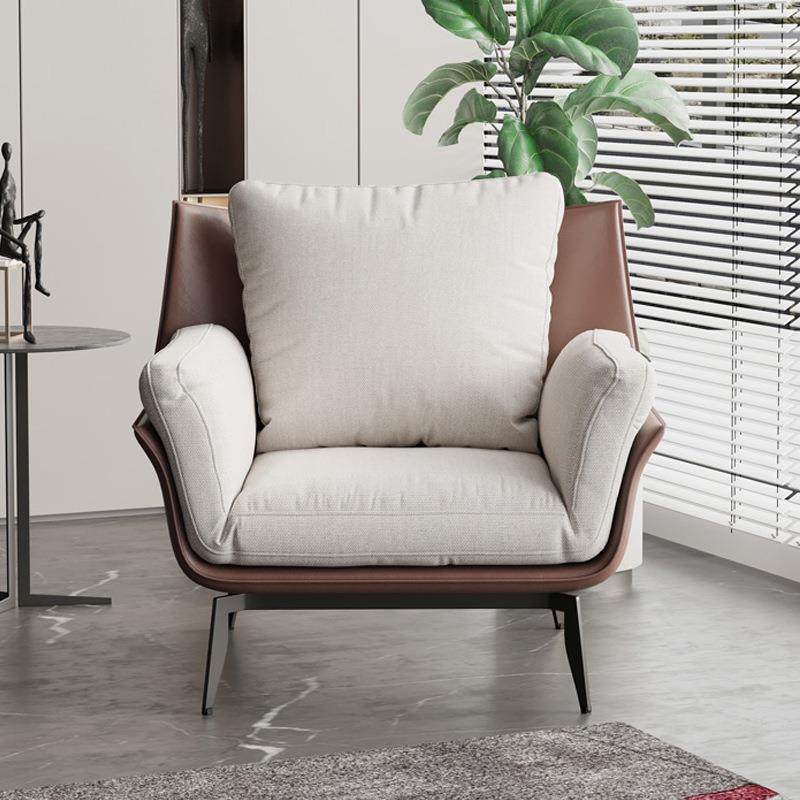 单人沙发椅子设计师阳台现代轻奢客厅休闲椅单椅懒人沙发靠头躺椅,淘宝优惠券,粉丝福利购,淘宝优惠卷