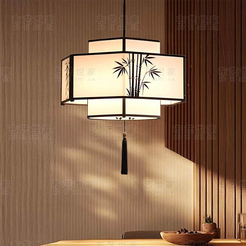 新中式客厅竹子禅意茶室书房餐厅灯宋代美学民宿茶楼餐饮空间吊灯,淘宝优惠券,粉丝福利购,淘宝优惠卷