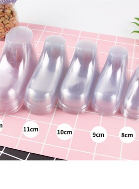 10Pcs Baby Shoe Sretcher Socks Display Stand Clear PVC Child