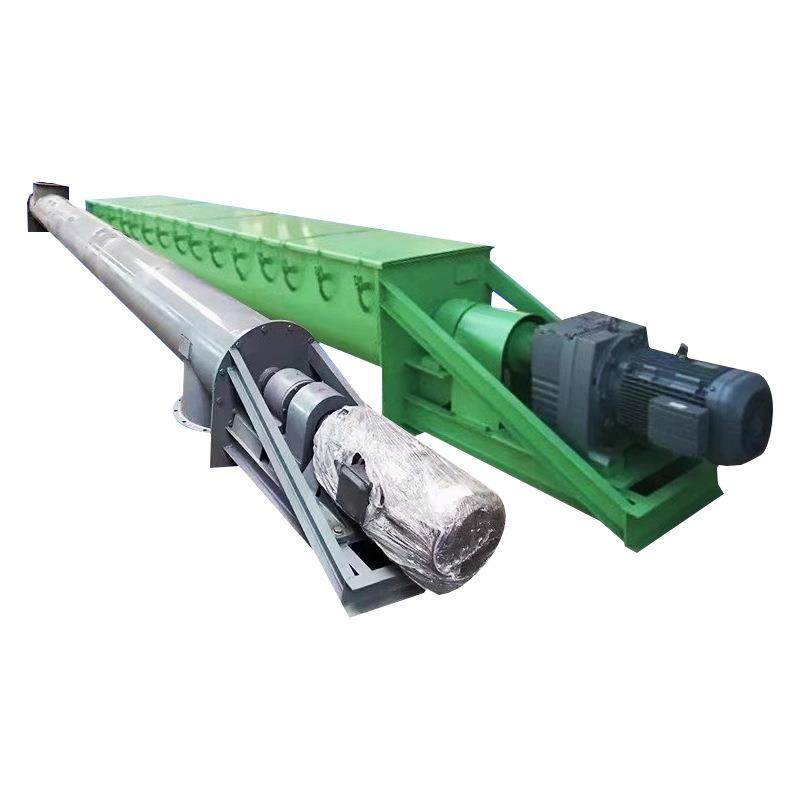 厂家直销螺旋输送机管式水平污泥粉料蛟龙不锈钢绞龙螺旋上料机,淘宝优惠券,粉丝福利购,淘宝优惠卷