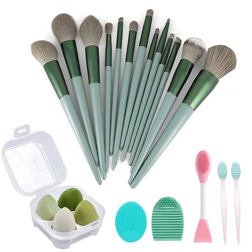 Makeup Brushes And Makeup Sponges 22/20/13 Pcs Makeup Kit,Fo - 图0