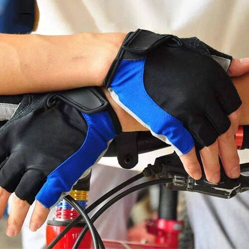 Half Finger Cycling Gloves Men Women Anti Slip Shock Breatha - 图3