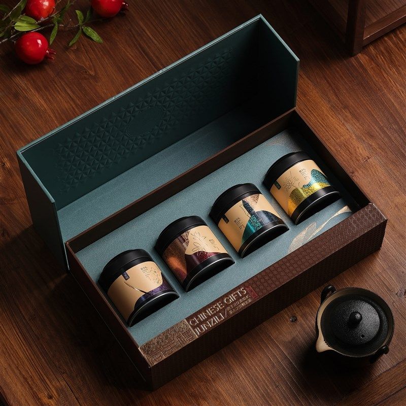 高档茶叶罐包装礼盒空礼盒大红袍绿茶茶包装盒子半斤装礼盒装空盒,淘宝优惠券,粉丝福利购,淘宝优惠卷