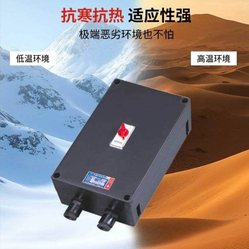 腾达防爆断路器防爆空气开关带漏电保护配电箱空箱接线箱明装,淘宝优惠券,粉丝福利购,淘宝优惠卷