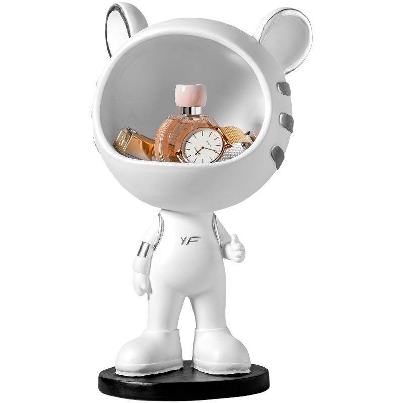 益方进门口入户玄关放钥匙收纳摆件创意发财虎电视柜家居装饰摆设,淘宝优惠券,粉丝福利购,淘宝优惠卷