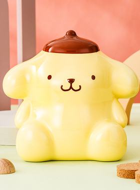 陶瓷存钱罐儿童女孩可爱小号硬币储蓄罐可存可取创意家用卡通摆件