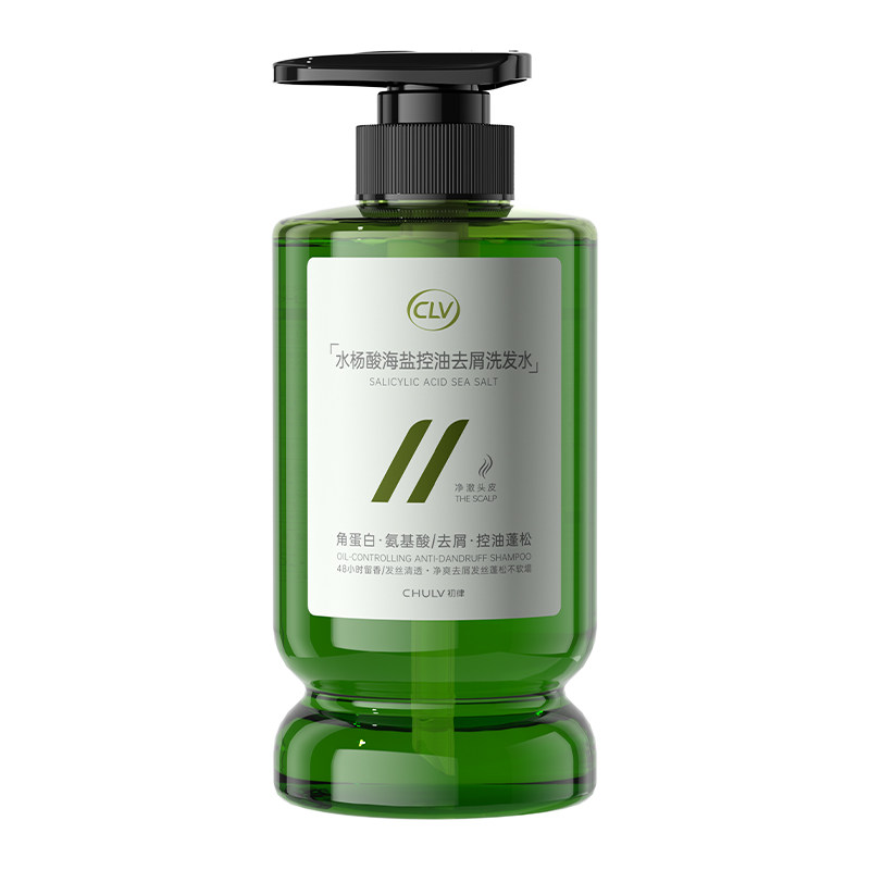 初律水杨酸海盐控油去屑洗发水净屑止痒舒缓头皮不适改善干枯毛躁