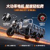 Phoenix 1.6 self-unloading cargo electric tricycle climbing hills