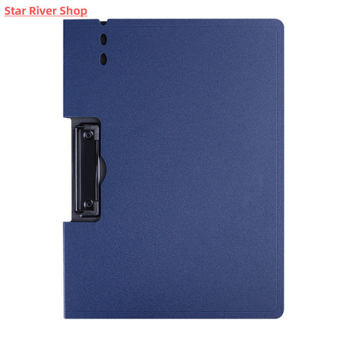A4 File Folder Clipboard Writing Pad Memo Clip Board Double - 图1