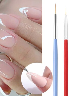 3PCS/Set New Nail Brush Art Line Painting Pen 3D Tips DIY Ac