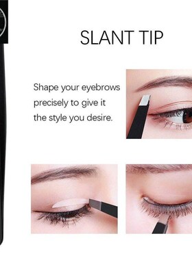 1/4/5Pcs Tweezers Eyebrow Tweezer Set Stainless Eye Lashes