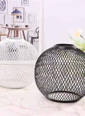 Hollow Out Metal Pendant Lamp Shade Cover Chandelier for