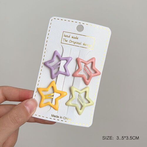 Star BB Clips for Kids Cute Side Clips for GirlsStar BB Clip - 图3