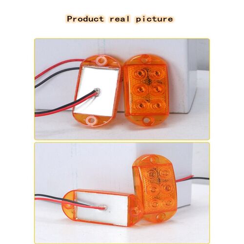6-Bead High-Light Waterproof Truck LED Flash Warning Light1 - 图3
