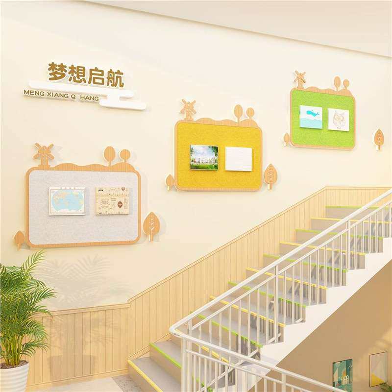 幼儿园环创材料毛毡墙贴软木板照片墙面装饰教室文化主题成品班级,淘宝优惠券,粉丝福利购,淘宝优惠卷