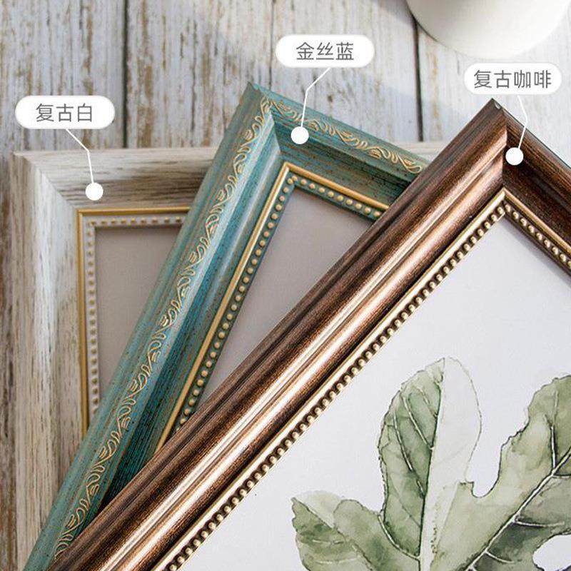 美式复古创意相框摆台6寸7寸8寸10寸12寸框架挂墙洗照片做成相框,淘宝优惠券,粉丝福利购,淘宝优惠卷
