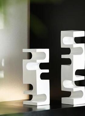 异型树脂桌设北欧风轻奢创意家居036板房软装饰品书房客样厅面摆