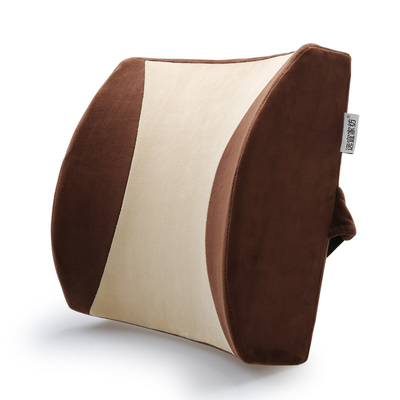 远宜汽车腰靠慢回弹记忆棉腰枕腰垫椅子护腰靠垫办公室座椅靠背垫,淘宝优惠券,粉丝福利购,淘宝优惠卷