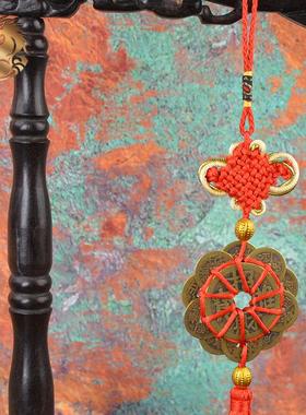 宏达厂家全黄铜梅花钱长命守富贵蝙蝠钱铜器挂饰