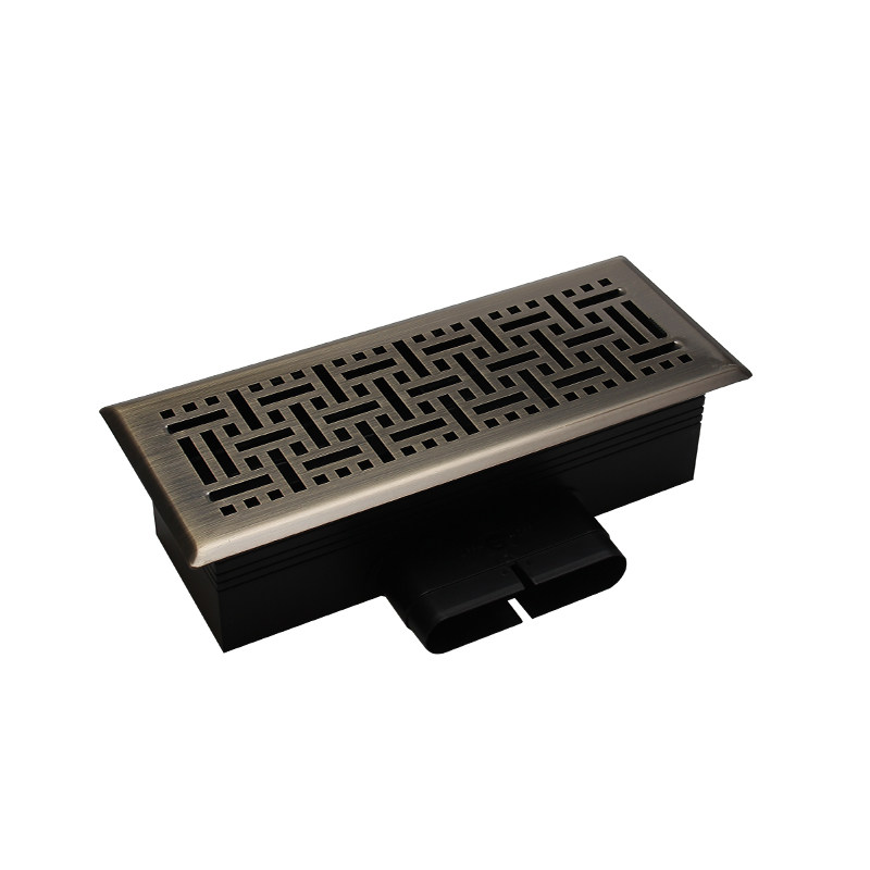 新风风口地送风中央空调出风口扁管家用金属可调节地面送风排风口,淘宝优惠券,粉丝福利购,淘宝优惠卷