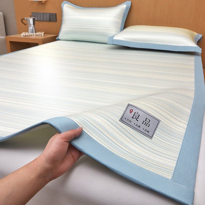 类抗菌冰藤席夏季冰丝凉席夏天20新款床笠可水机洗空调软席子,淘宝优惠券,粉丝福利购,淘宝优惠卷