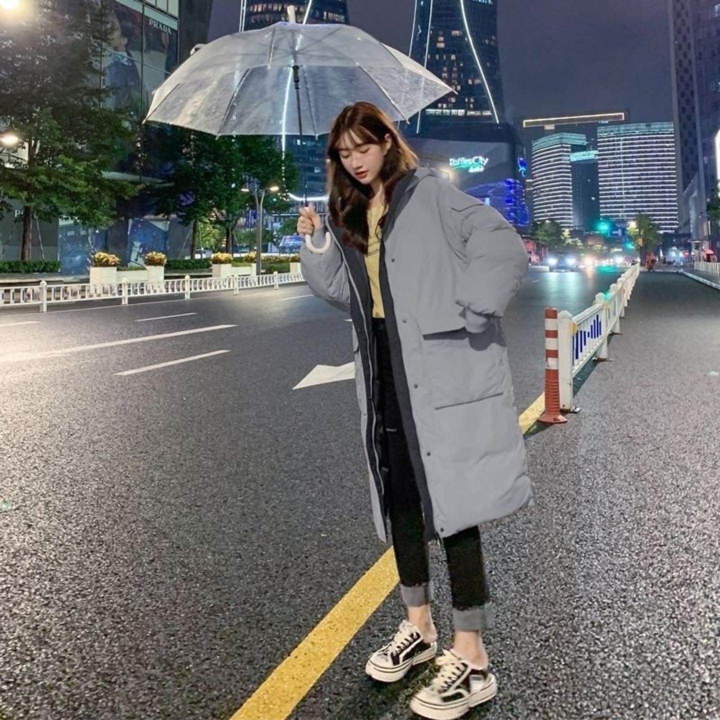 加厚面包服羽绒棉衣棉服女韩版宽松冬季外套中长款棉袄2025年新款,淘宝优惠券,粉丝福利购,淘宝优惠卷