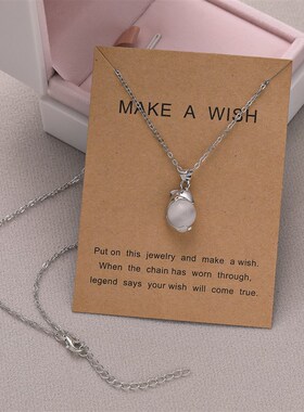 Simple Design Natural Stone Transparent Water Drop Dolphin P