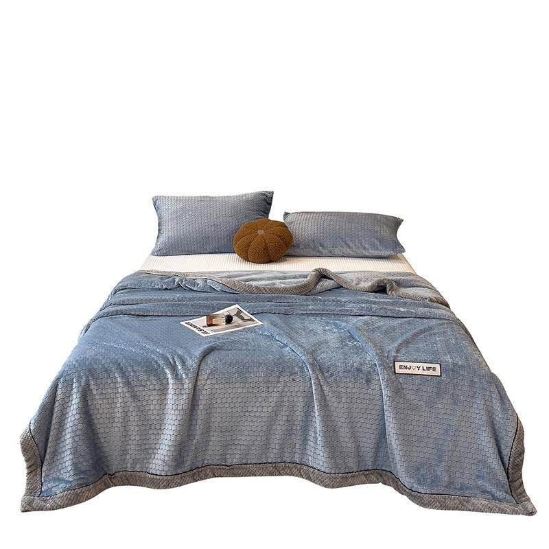 法兰绒珊瑚绒毛毯铺床毯子毛巾被沙发毯办公室午睡毯冬季加厚床单,淘宝优惠券,粉丝福利购,淘宝优惠卷