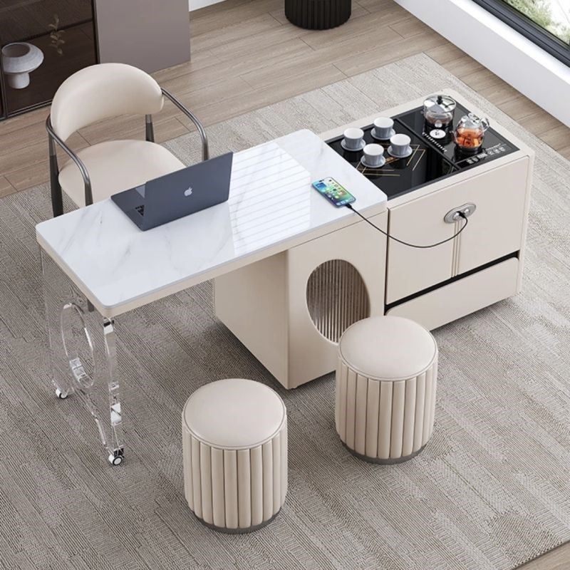 多功能家用岩板茶台茶桌椅组合阳台家用小户型茶车升降一体伸缩移,淘宝优惠券,粉丝福利购,淘宝优惠卷