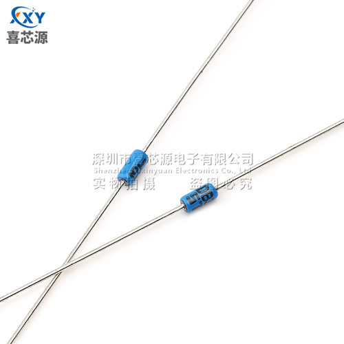 源头厂家 DB3 双向触发开关二极管 DO-35 32V 2A 蓝色 直插二极管 - 图3