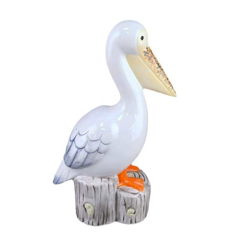 陶瓷水鸟工艺品儿童小鸟摆件庭院假山水池花园造景天鹅动物雕像,淘宝优惠券,粉丝福利购,淘宝优惠卷