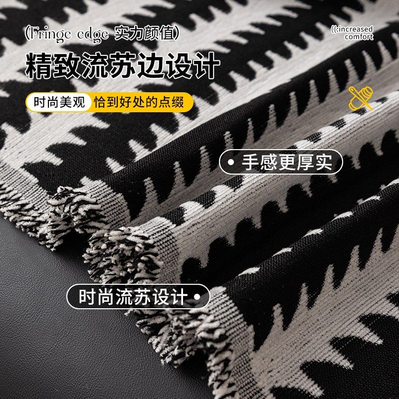 2025新款雪尼尔四季通用沙发盖布巾一片式防滑防猫抓沙发套罩毯子,淘宝优惠券,粉丝福利购,淘宝优惠卷