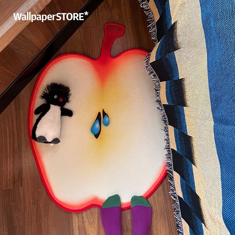 卷宗商店  HooBin 泪果地毯客厅卧室床边毯柔软舒适装饰摆件,淘宝优惠券,粉丝福利购,淘宝优惠卷