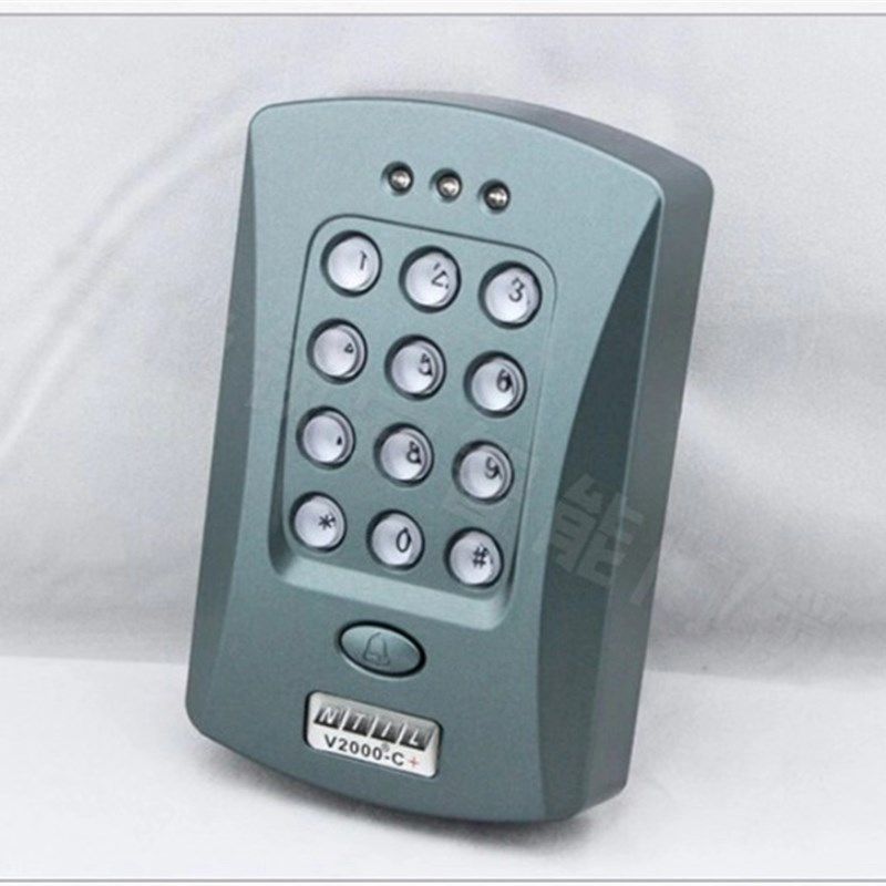 物业小区办公室门禁系统电插锁磁力锁刷卡密码键盘一体机V2000C,淘宝优惠券,粉丝福利购,淘宝优惠卷