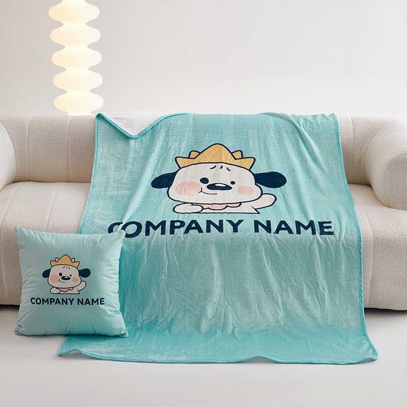 四季毛毯枕头两件套卡通可爱午睡汽车沙发办公室学生空调被靠垫被,淘宝优惠券,粉丝福利购,淘宝优惠卷