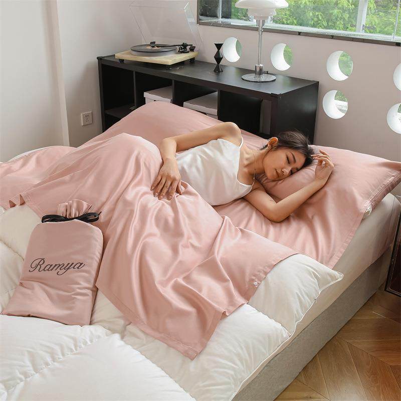 60支睡袋酒店隔脏袋便携式旅行被套火车卧铺床单宿舍用床品轻奢风,淘宝优惠券,粉丝福利购,淘宝优惠卷