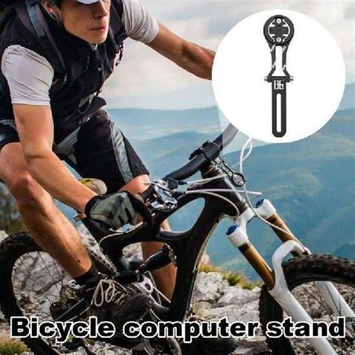 Bikes Front Mount Aluminum Alloy Computer Holder For - 图0