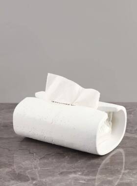 北欧创意不锈钢镜面纸巾1064件盒摆客厅卧样室餐电视柜板房家厅居