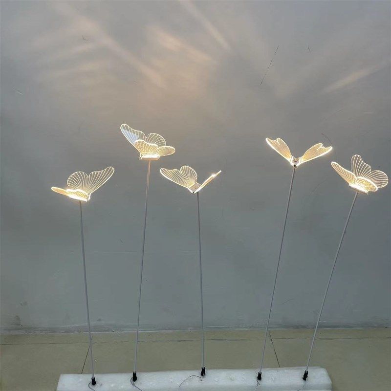 新款婚庆道具发光蝴蝶路引婚礼舞台T台装饰吊灯布置烟花地插灯,淘宝优惠券,粉丝福利购,淘宝优惠卷