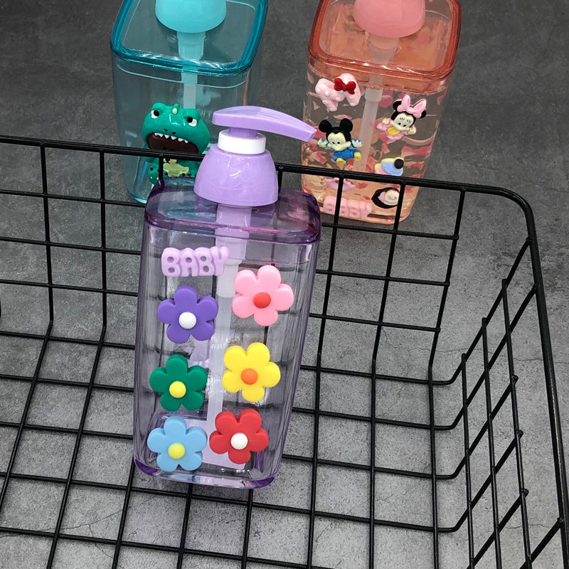 创意卡通按压瓶可爱大容量分装空瓶子洗面奶洗发液洗手液皂液瓶器,淘宝优惠券,粉丝福利购,淘宝优惠卷