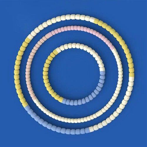 Detachable Yoga Fitness Hoops Adjustable Foam Padded - 图2