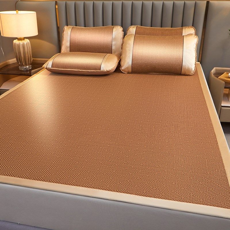 冰丝藤席20新款家用凉席可折叠学生宿舍单人席子草席凉床垫夏季,淘宝优惠券,粉丝福利购,淘宝优惠卷