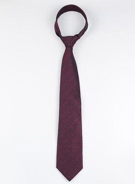 Wine Red Tie for Men 8cm Handmade for Formal Wedding Fashion