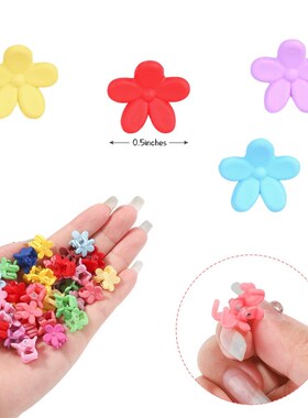 30/20/10Pcs/Lot Kawaii small Cute Hairclip Clamp Candy color