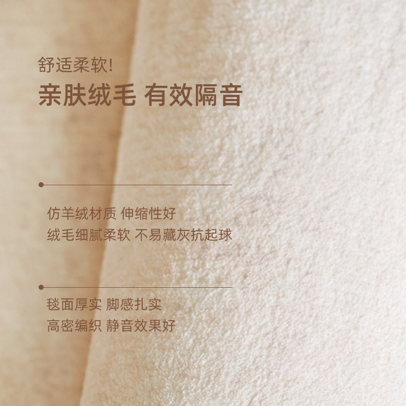 地毯卧室奶油风沙发床边毯大面积客厅长条免打理加厚房间飘窗地垫,淘宝优惠券,粉丝福利购,淘宝优惠卷