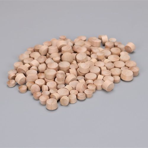 木塞 木装饰帽 荷木螺丝孔塞锥形木粒子楼梯盖帽实木孔塞木盖木扣 - 图3